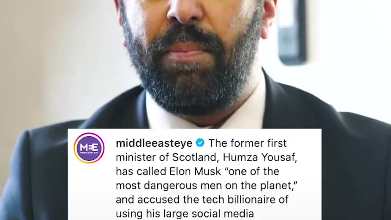 Scottish Politician Calls Elon Musk "One Of The Most Dangerous Men"