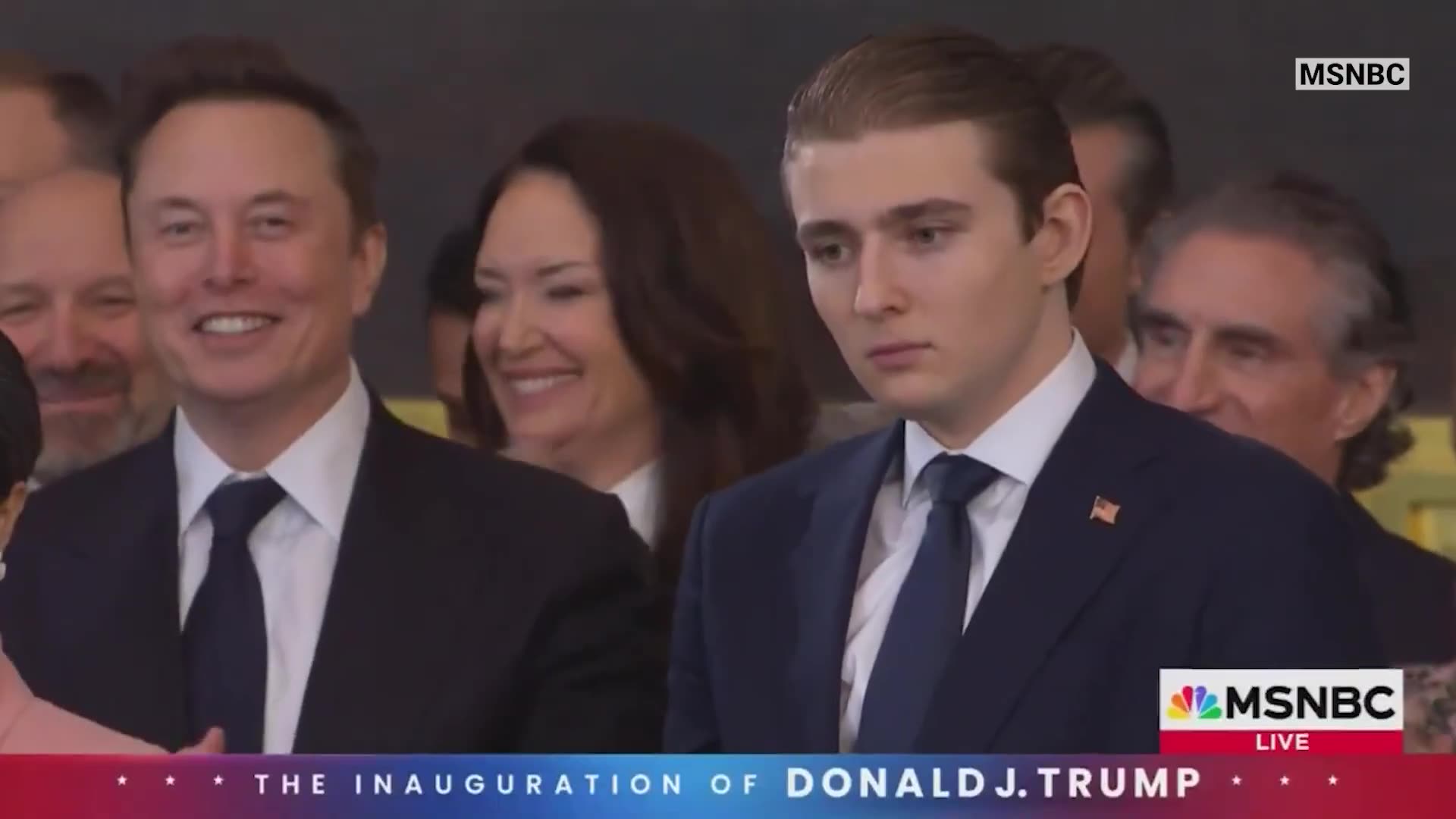 Barron Trump steals the show at Trump’s inauguration