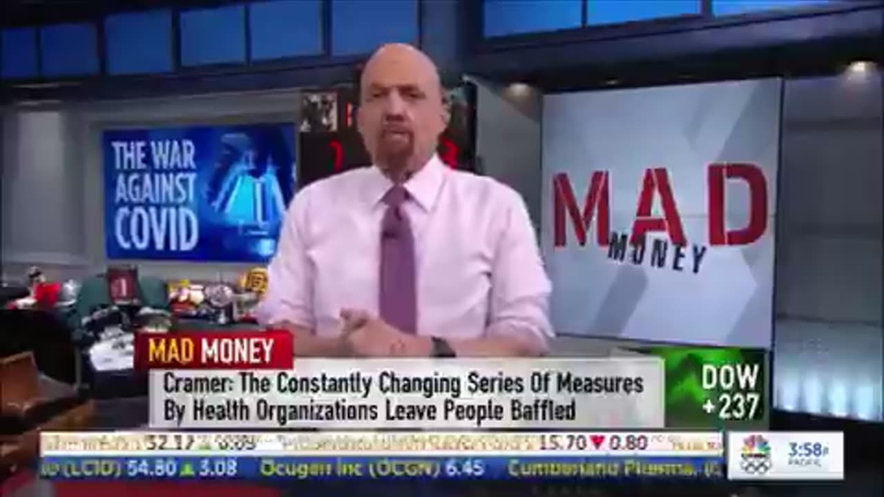 Jim Cramer Wanted Universal Vaccination Requirement