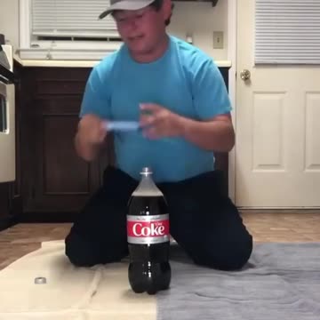 Mentos Test Gone Worng 😂