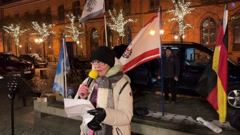 Greifswald - Angelika mit ihrem ersten Beitrag im neuem Jahr 13-01-2025mp4