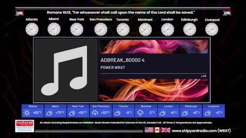 Contemporary Christian Music - Shipyard Radio LLC - POWER WRXT