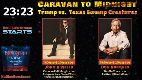 Trump vs. Texas Swamp Creatures - John B Wells LIVE