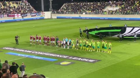 AEK Larnaca vs West Ham United 0-2 (Europa Conference League) splendid atmosphere