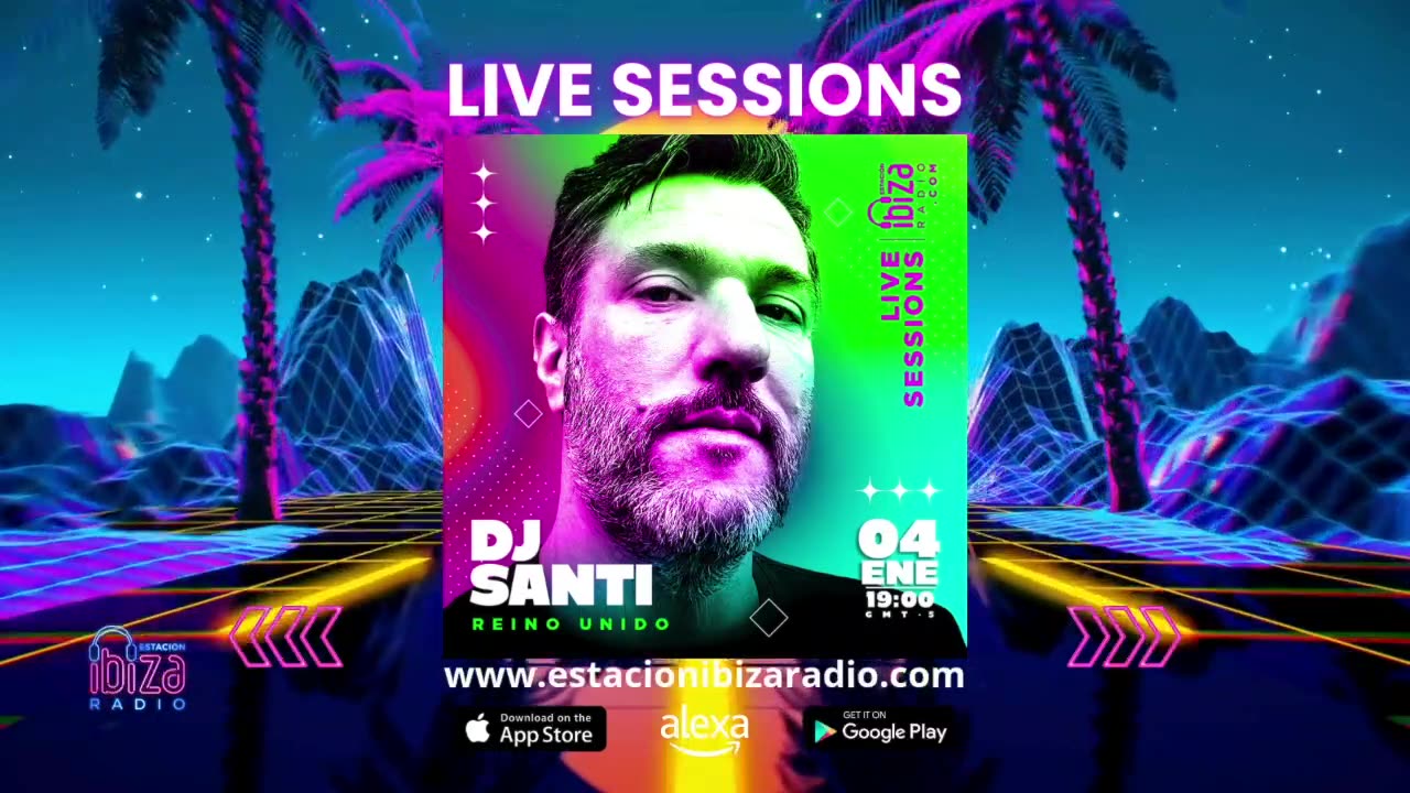 DJ Santi Live Sessions Sabado 4 enero 2025