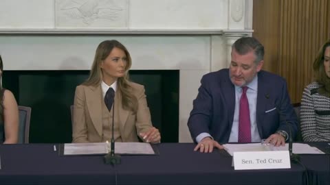 First Lady Melania Trump Hosts Capitol Hill Roundtable to Spotlight the “Take It Down” Act