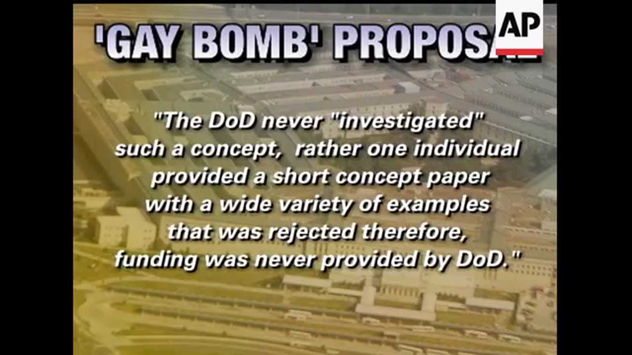 The 'Gay Bomb'