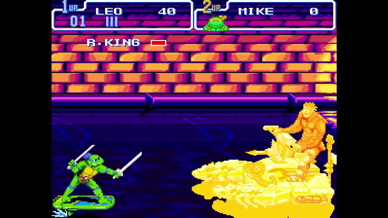 Turtles in Time SNES