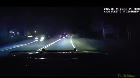 Dashcam video shows high-speed chase, capture of wanted Georgia man