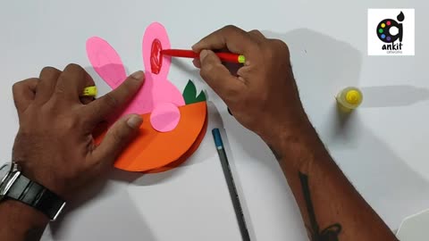 PAPER RABBIT Art and Craft Kids Learning