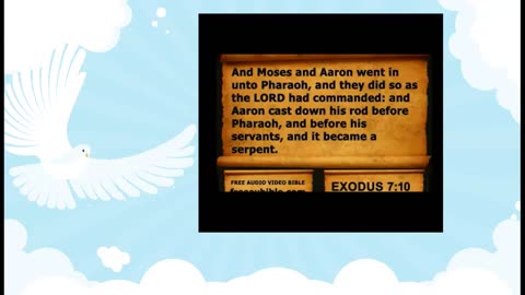 Audio Bible with KJV text Exodus Chapter 7