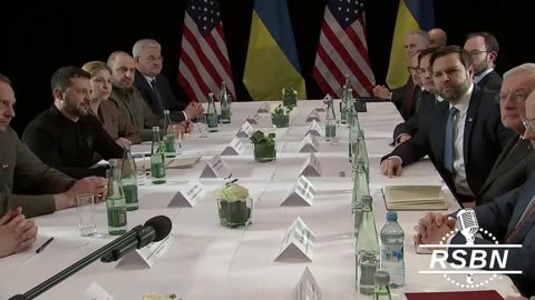 RSBN VP Vance and Ukrainian President Zelensky Meet in Germany - 2-14-25