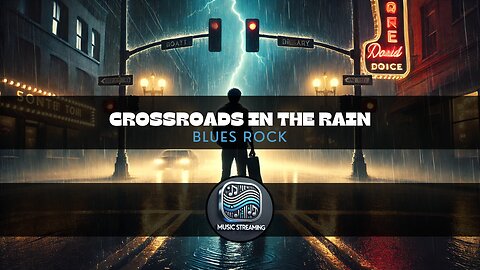 Crossroads in the Rain - Blues Rock