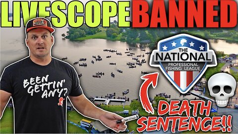 Professional Fishing BANNED LiveScope and Will PAY for it!! (My Reaction)