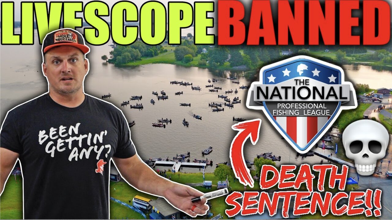 Professional Fishing BANNED LiveScope and Will PAY for it!! (My Reaction)