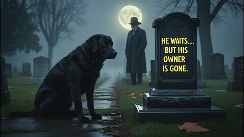 This Dog Refused to Leave His Owner’s Grave – A Story of Loyalty