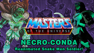 Necro-Conda - Masters of the Universe Origins - Unboxing & Review