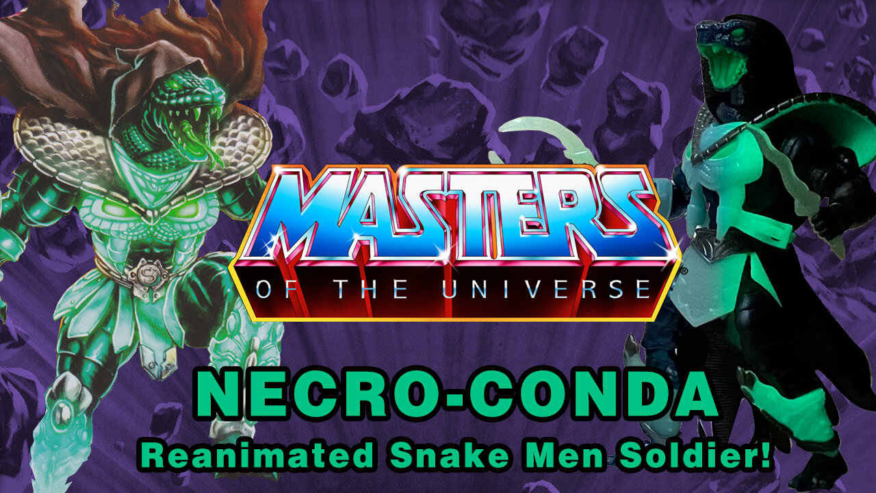 Necro-Conda - Masters of the Universe Origins - Unboxing & Review