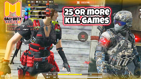 25 Kills or more on Alcatraz CODM