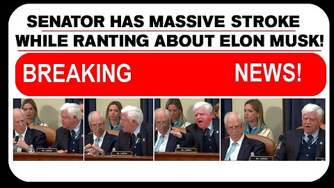 BREAKING! Senator has MASSIVE STROKE at hearing! - March 12, 2025