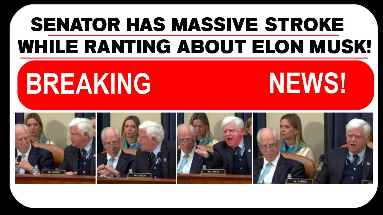 BREAKING! Senator has MASSIVE STROKE at hearing! - March 12, 2025