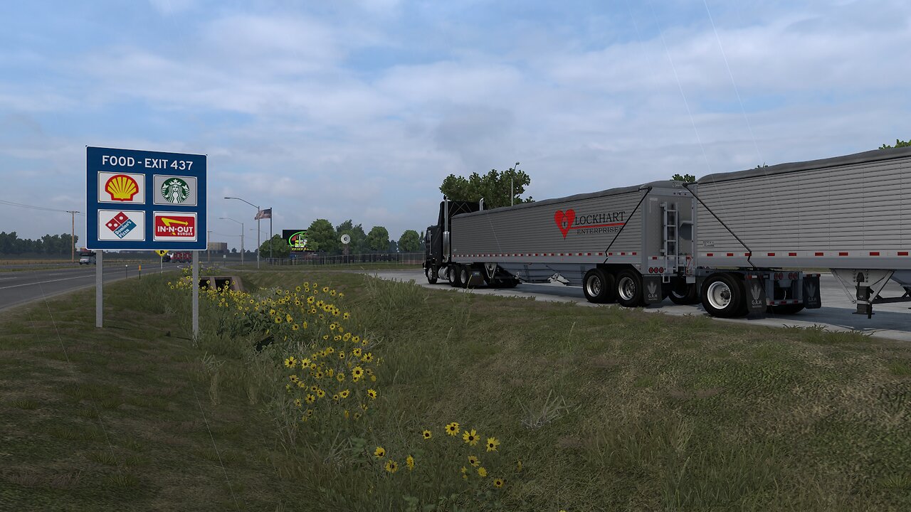 American Truck Simulator * Featuring - Left Lane Custom Chrome Server