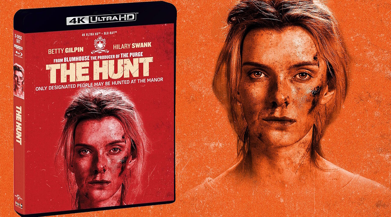 The Hunt [Shout Factory 4K UHD & Blu-ray] Starring Betty Gilpin & Hilary Swank