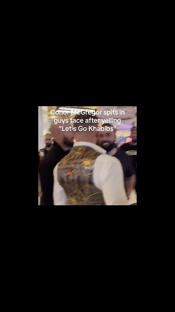 Conor McGregor Might Be In Hot Water Again After Spitting In The Face Of A Guy Heckling Him