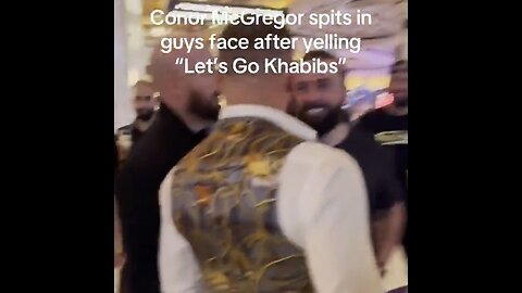 Conor McGregor Might Be In Hot Water Again After Spitting In The Face Of A Guy Heckling Him