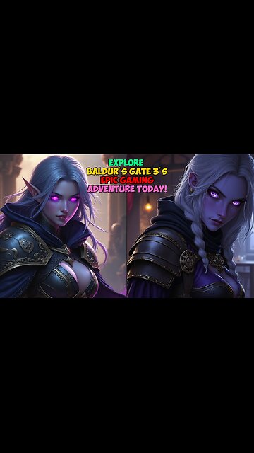 EXPLORE Baldur's Gate 3's Epic Gaming Adventure TODAY!