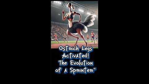 Ostrich Legs Activated: Evolution Of A Sprinter