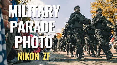 POV Street Photography | Military Parade | Nikon Zf