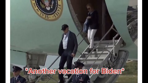 BIDEN SPENT 40% OF PRESIDENCY ON VACATION!