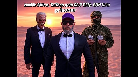 Jason J Daniel Show #129 Zombie Biden, Taliban gets $2.9 billy from US, CNN fake Syria Prisoner, Will fauci go to the slam?