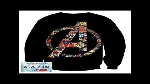 Marvel The Avengers Symbol Iron Man Unique Sweatshirt Review