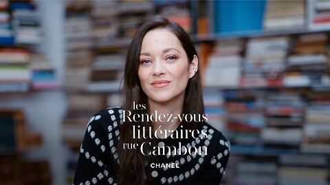 In the Library with Marion Cotillard — CHANEL and Literature