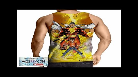 DC Comics Young Billy Shazam Magical Transformation Tank Top Review