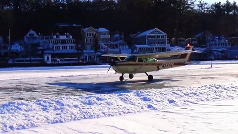 Alton Bay Ice Runway