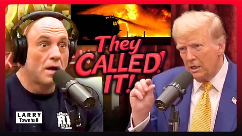 Trump & Joe Rogan PREDICTED California's Fire Crisis MONTHS AGO!