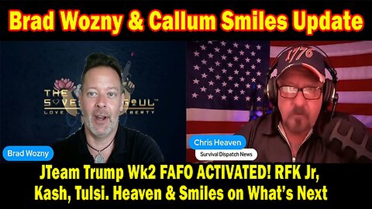 Brad Wozny Update Today 02.03.25 - Important Update By Brad Wozny, Chris Heaven & Callum Smiles