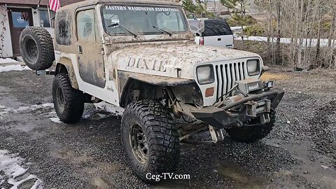 Graham Family Farm: Dixie Jeep Repaired