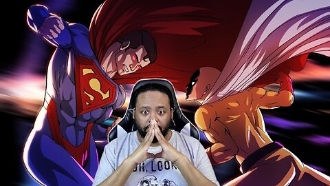 SAITAMA VS SUPERMAN FULL FIGHT Fan Animation | OPM & DC Reaction