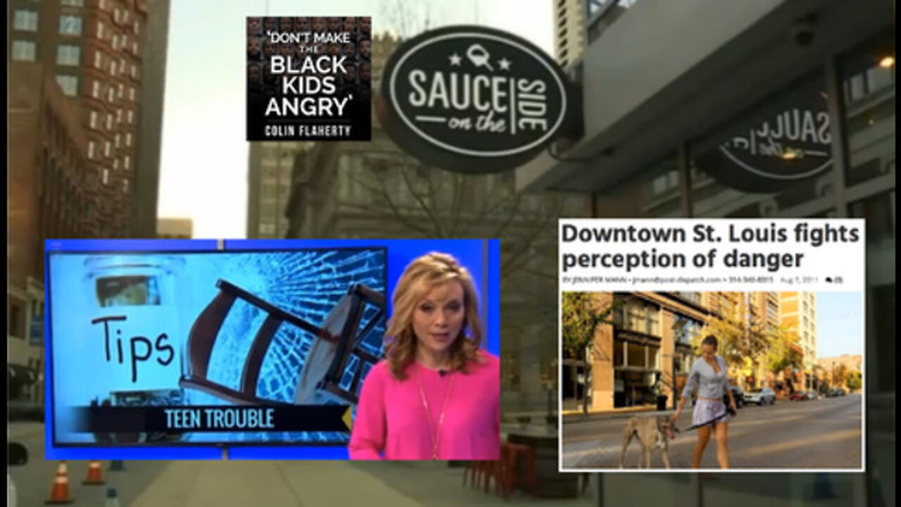 Colin Flaherty: Black Teens Rampage Through Downtown St. Louis - Media Denial Deceit Delusion