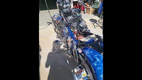 First start Boss Hoss 606