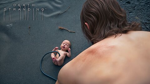 Young Man Discovers His Lost Baby on the Beach – Death Stranding