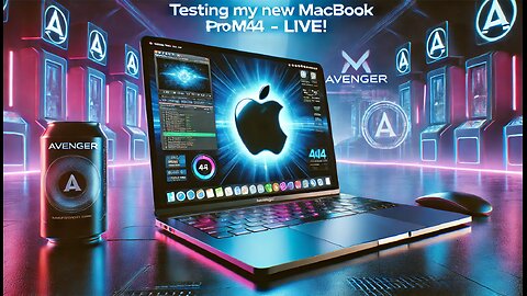 Testing My New MacBook Pro M4 – Live Broadcast & Catch-Up