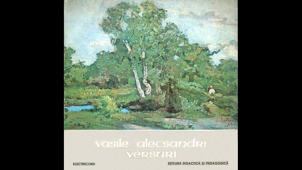 "Cintic haiducesc" de Vasile Alecsandri in recitarea Constantin Moruzan