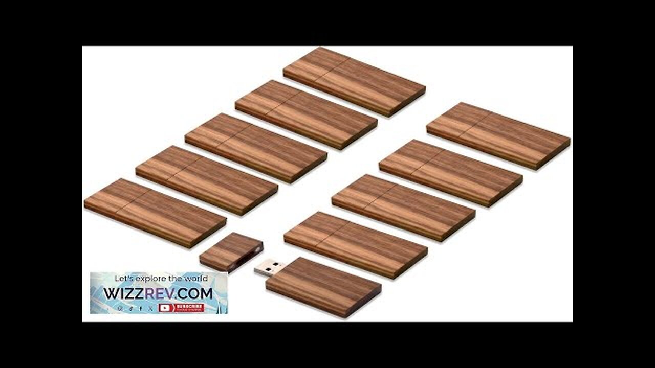 Wood Flash Drives 2GB TATMOHIK USB 2.0 Walnut Wood USB Thumb Drives Review