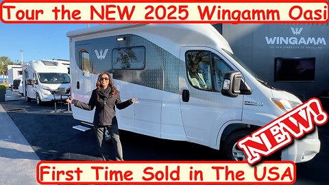 Exclusive Tour Of The 2025 Wingamm Oasi 540.1 B-Class RV for The US Market