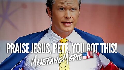 Pete Hegseth stands firm for Jesus, even under fire.